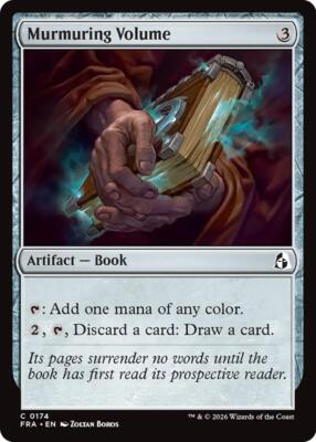 Murmuring Volume card from Reality Fracture