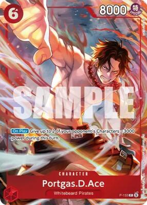 Portgas.D.Ace (Premium Card Collection -Flame-Flame Fruit Coliseum Edition-) card from One Piece Promotion Cards