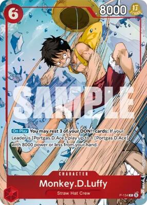 Monkey.D.Luffy (Premium Card Collection -Flame-Flame Fruit Coliseum Edition-) card from One Piece Promotion Cards
