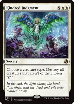 Kindred Judgment card from Reality Fracture