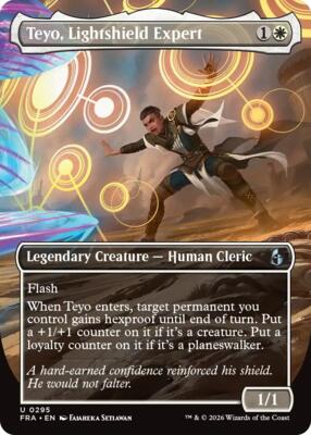 Teyo, Lightshield Expert (Borderless) card from Reality Fracture