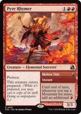 Pyre Rhymer card from Reality Fracture