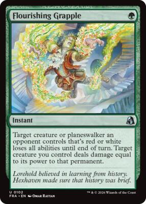 Flourishing Grapple card from Reality Fracture