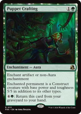 Puppet Crafting card from Reality Fracture
