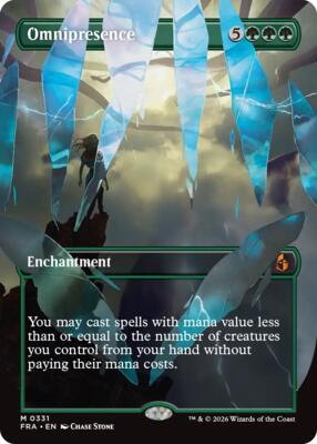 Omnipresence (Borderless) (0331) card from Reality Fracture
