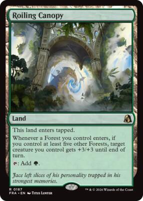 Roiling Canopy card from Reality Fracture