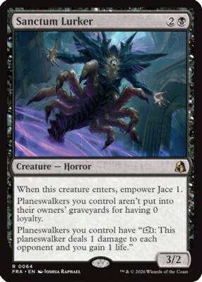 Sanctum Lurker card from Reality Fracture