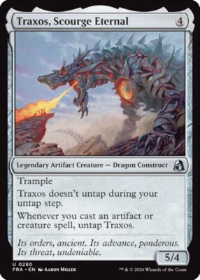 Traxos, Scourge Eternal card from Reality Fracture