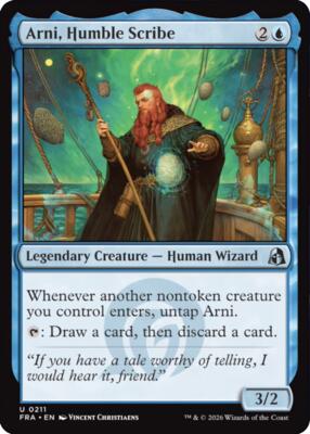 Arni, Humble Scribe card from Reality Fracture