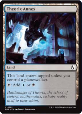 Theorix Annex card from Reality Fracture