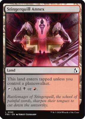Stingerquill Annex card from Reality Fracture