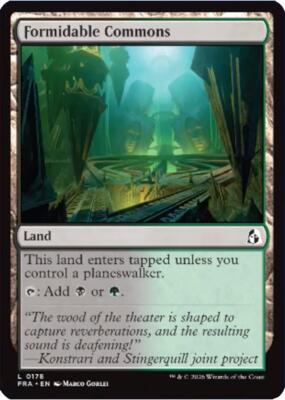 Formidable Commons card from Reality Fracture
