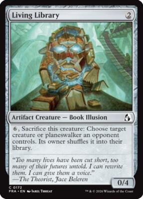 Living Library card from Reality Fracture