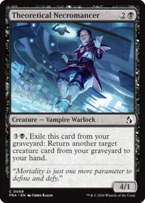 Theoretical Necromancer card from Reality Fracture