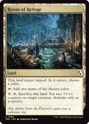 Room of Refuge card from Reality Fracture