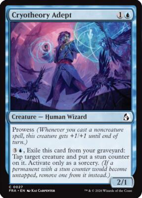 Cryotheory Adept card from Reality Fracture