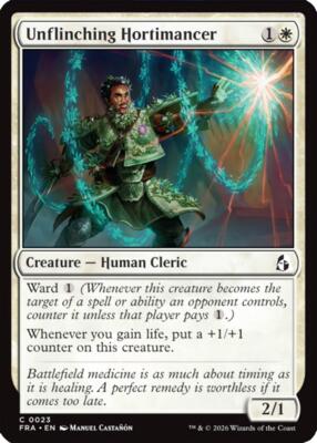 Unflinching Hortimancer card from Reality Fracture