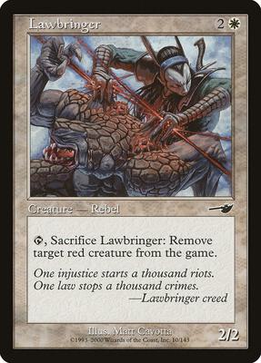 Lawbringer card from Nemesis