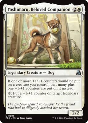 Yoshimaru, Beloved Companion card from Reality Fracture