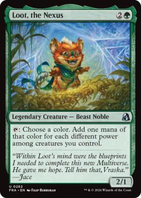 Loot, the Nexus card from Reality Fracture