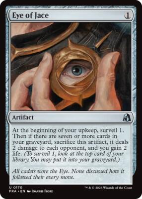 Eye of Jace card from Reality Fracture