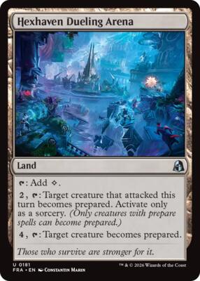Hexhaven Dueling Arena card from Reality Fracture