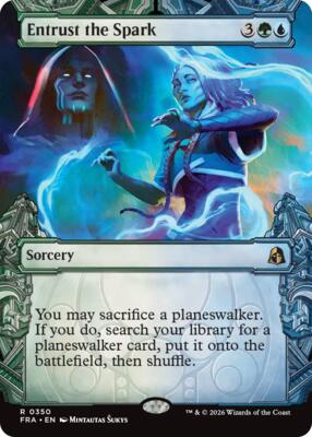 Entrust the Spark (Showcase) card from Reality Fracture
