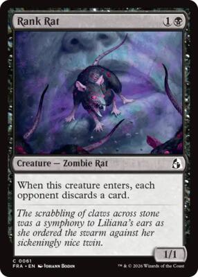 Rank Rat card from Reality Fracture