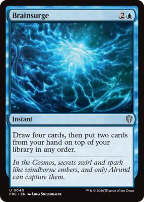 Brainsurge card from Commander: Reality Fracture