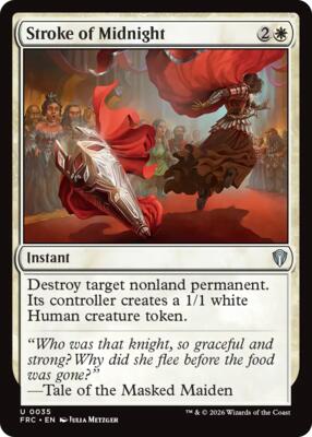 Stroke of Midnight card from Commander: Reality Fracture
