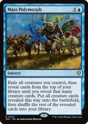 Mass Polymorph card from Commander: Reality Fracture