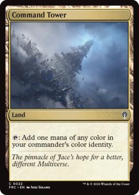 Command Tower card from Commander: Reality Fracture