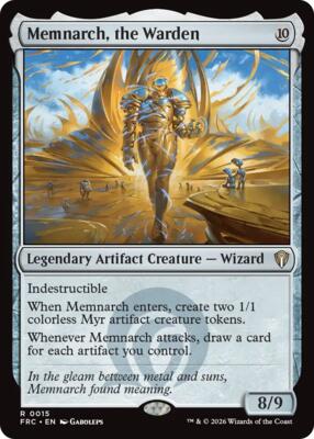Memnarch, the Warden card from Commander: Reality Fracture