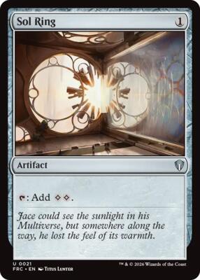 Sol Ring card from Commander: Reality Fracture