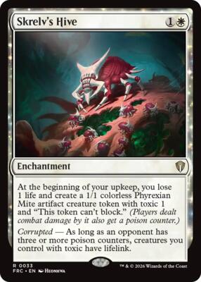 Skrelv's Hive card from Commander: Reality Fracture