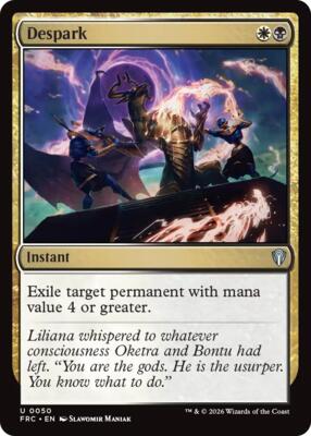 Despark card from Commander: Reality Fracture