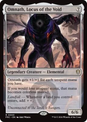 Omnath, Locus of the Void card from Commander: Reality Fracture