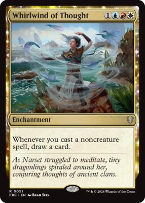 Whirlwind of Thought card from Commander: Reality Fracture
