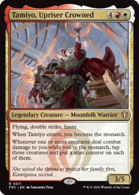 Tamiyo, Upriser Crowned card from Commander: Reality Fracture