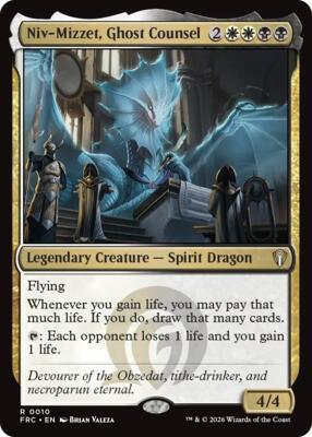Niv-Mizzet, Ghost Counsel card from Commander: Reality Fracture
