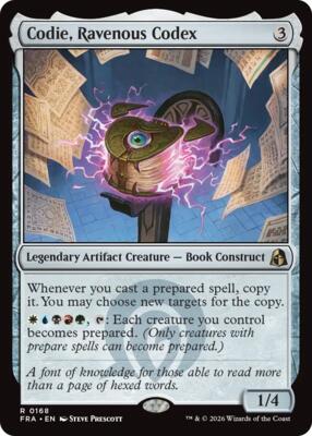 Codie, Ravenous Codex card from Reality Fracture