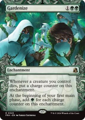 Gardenize (Showcase) (0345) card from Reality Fracture