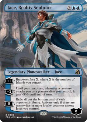 Jace, Reality Sculptor (Borderless) card from Reality Fracture
