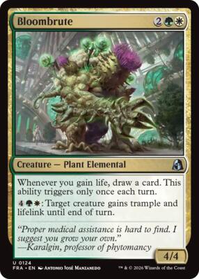 Bloombrute card from Reality Fracture