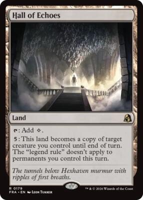 Hall of Echoes card from Reality Fracture