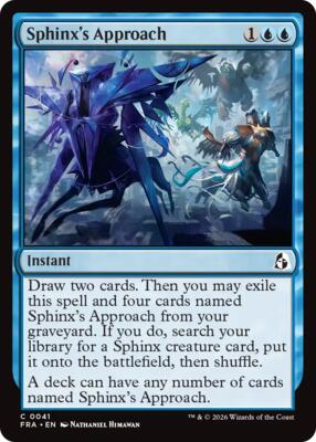 Sphinx's Approach card from Reality Fracture