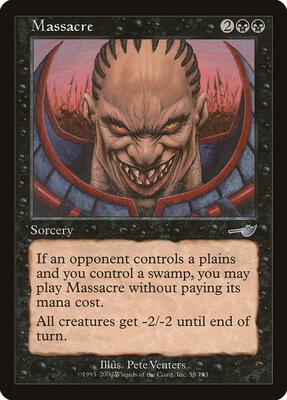 Massacre card from Nemesis
