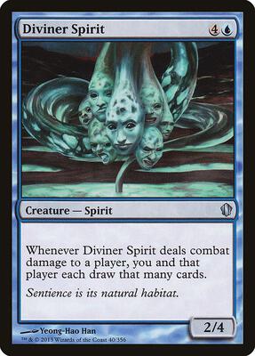 Diviner Spirit card from Commander 2013