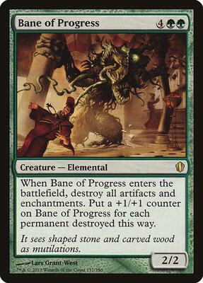 Bane of Progress card from Commander 2013