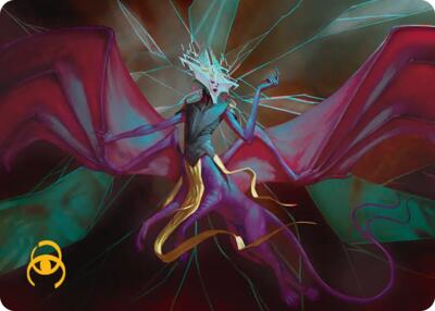 Ingris Stingerquill Art Card (Gold-Stamped Signature) card from Art Series: Reality Fracture